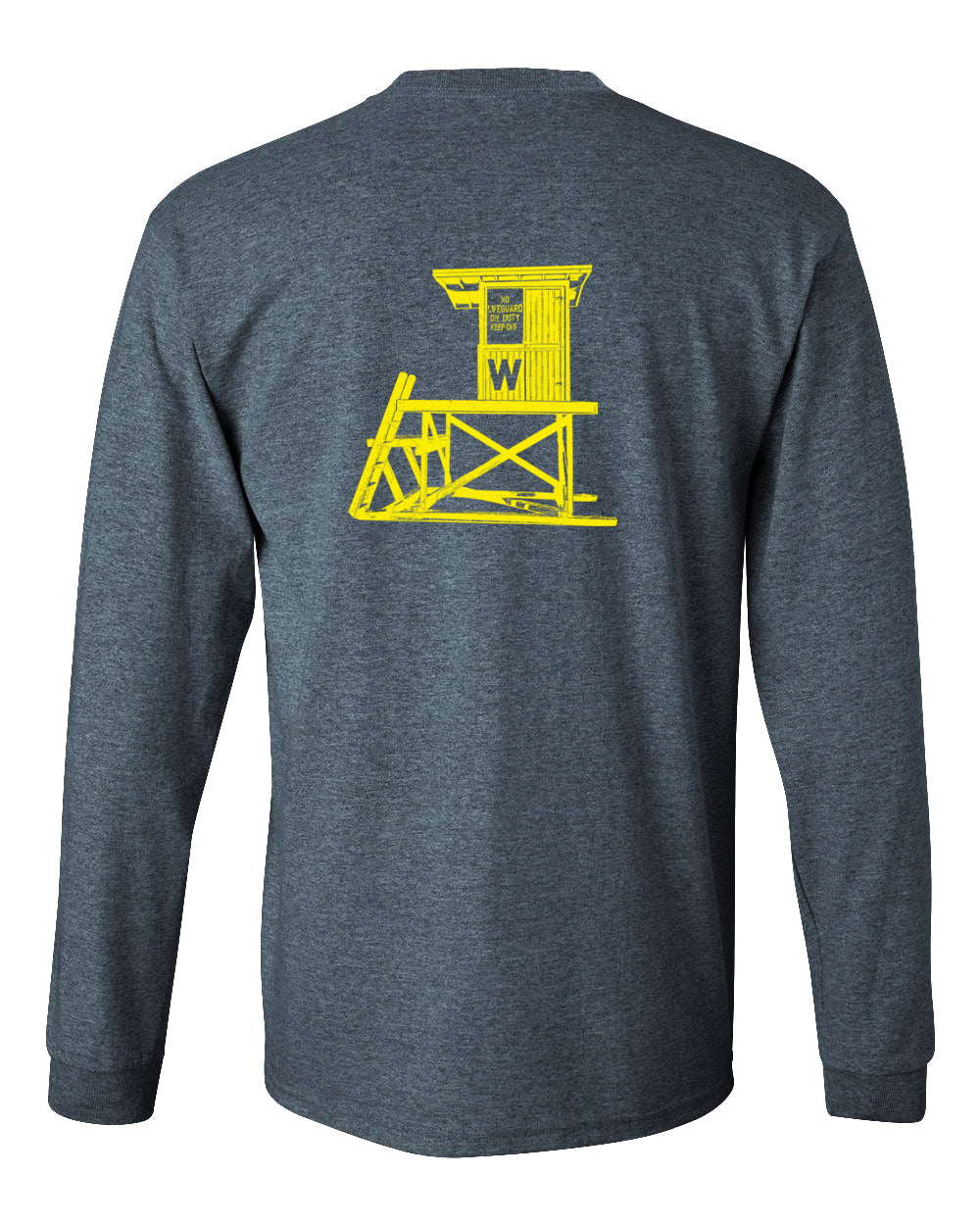 Wedge Tower Long Sleeve Tee - Dark Grey