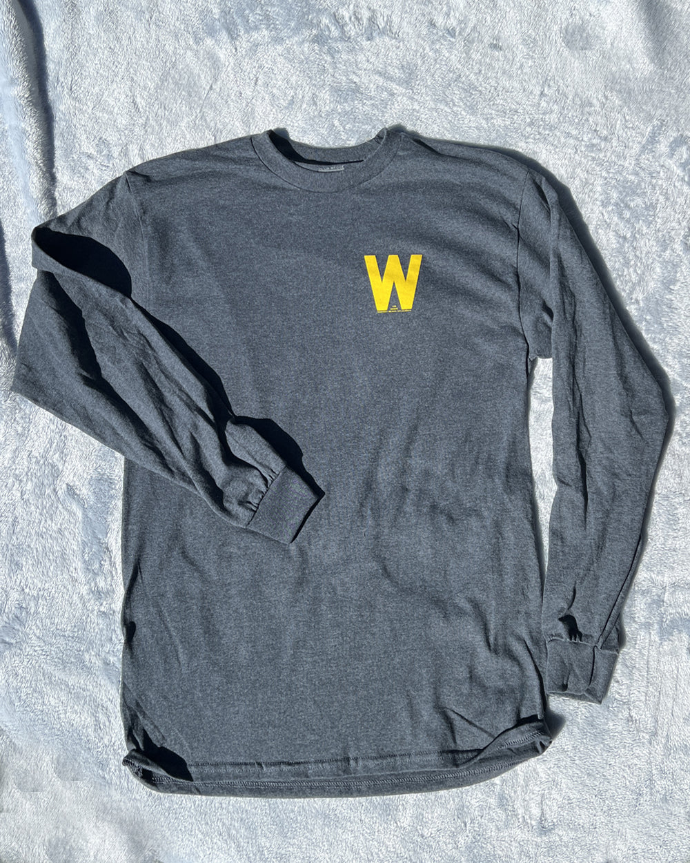 Wedge Tower Long Sleeve Tee - Dark Grey