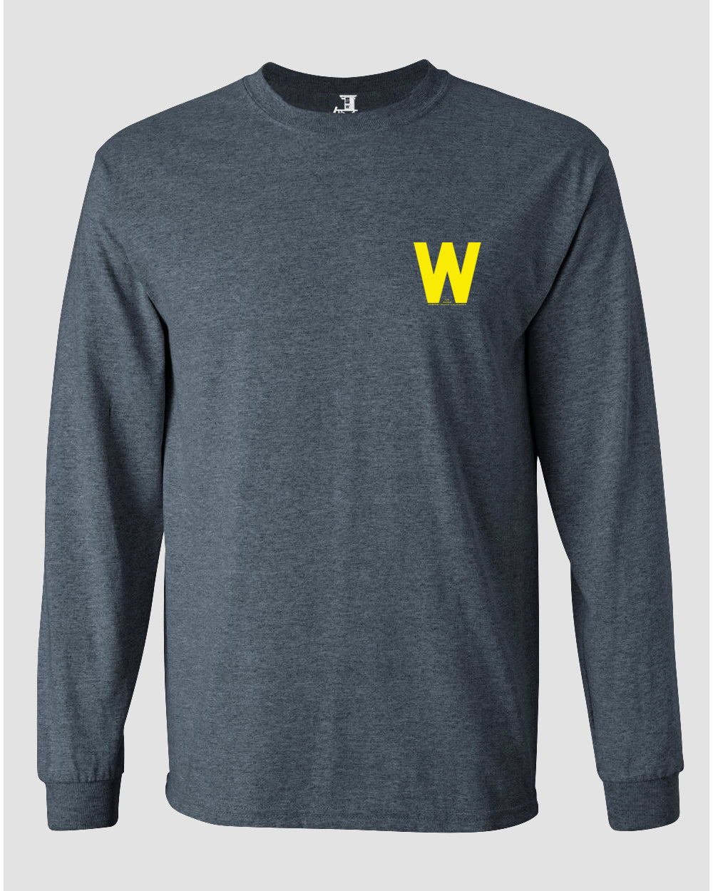 Wedge Tower Long Sleeve Tee - Dark Grey