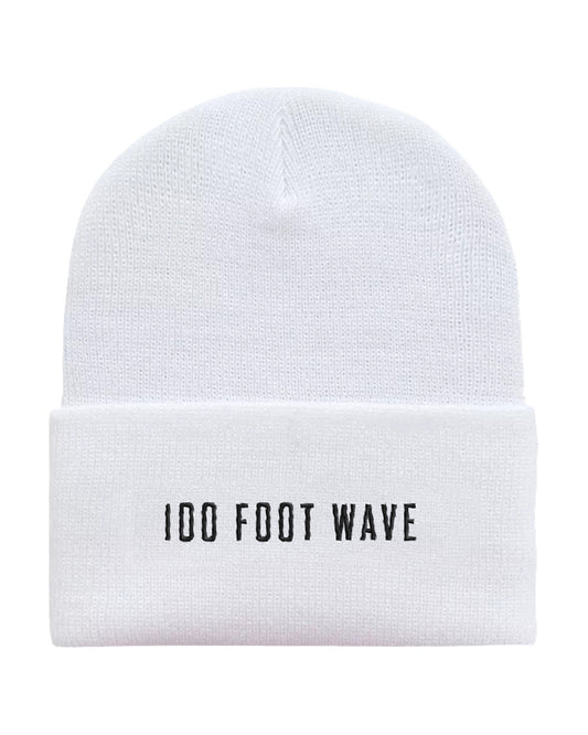 100 Foot Wave Beanie - White
