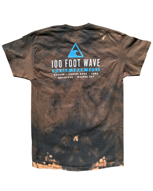 100 Foot Tour Short Sleeve Tee - XL Rust Tie Die