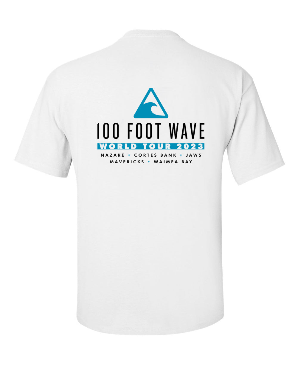 100 Foot Tour Short Sleeve Tee - White