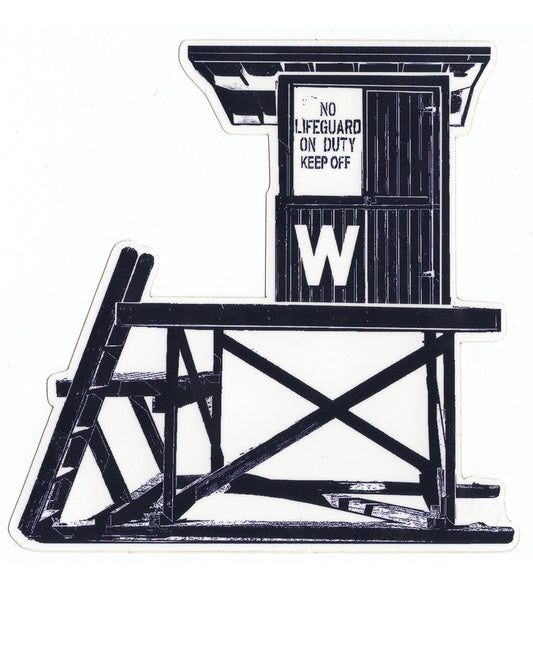 Wedge Tower Vinyl Sticker - 4"