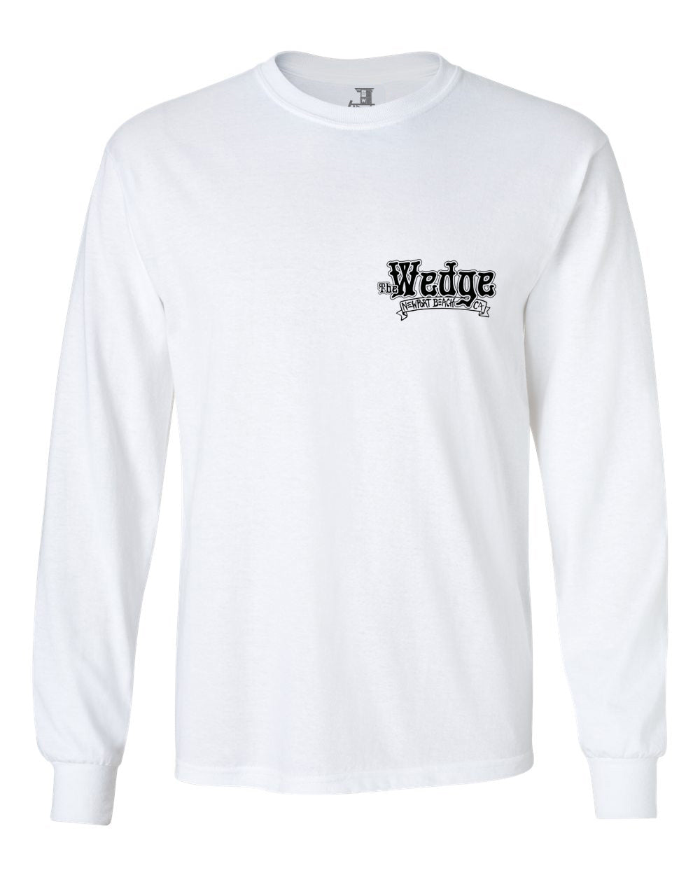 Wedge Griffin Long Sleeve Tee - White