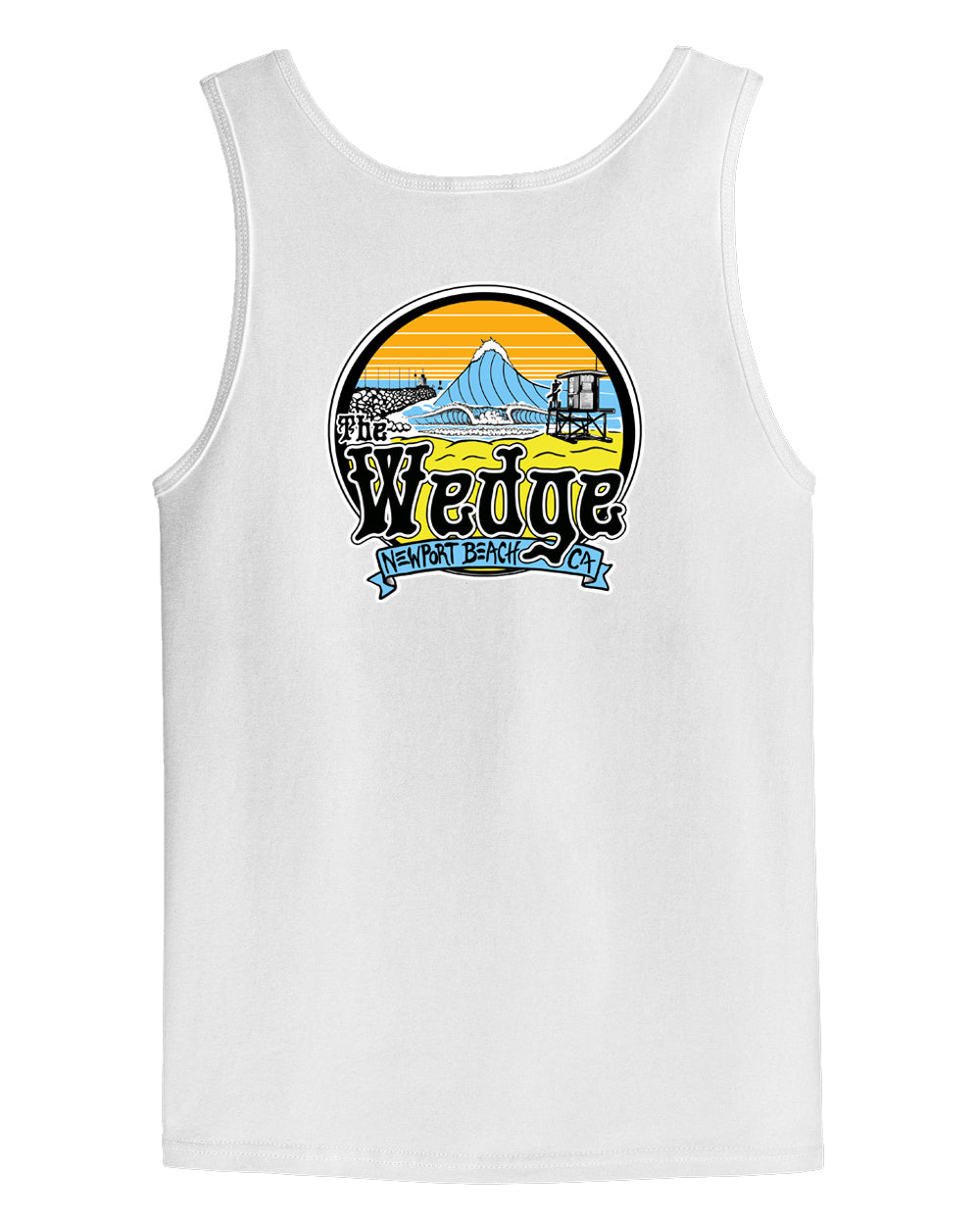 Wedge Griffin Tank Top - White