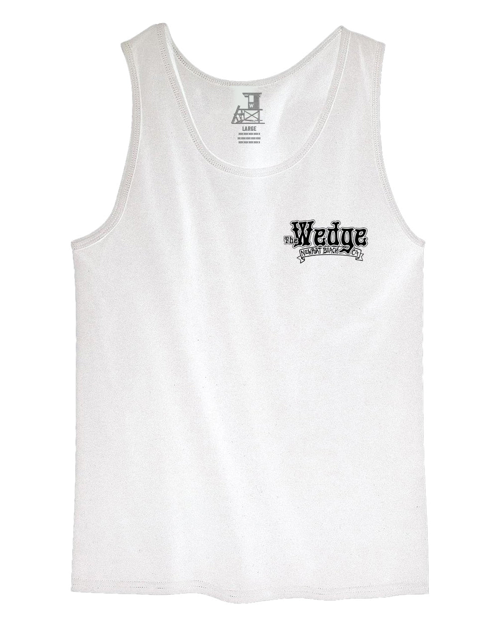 Wedge Griffin Tank Top - White