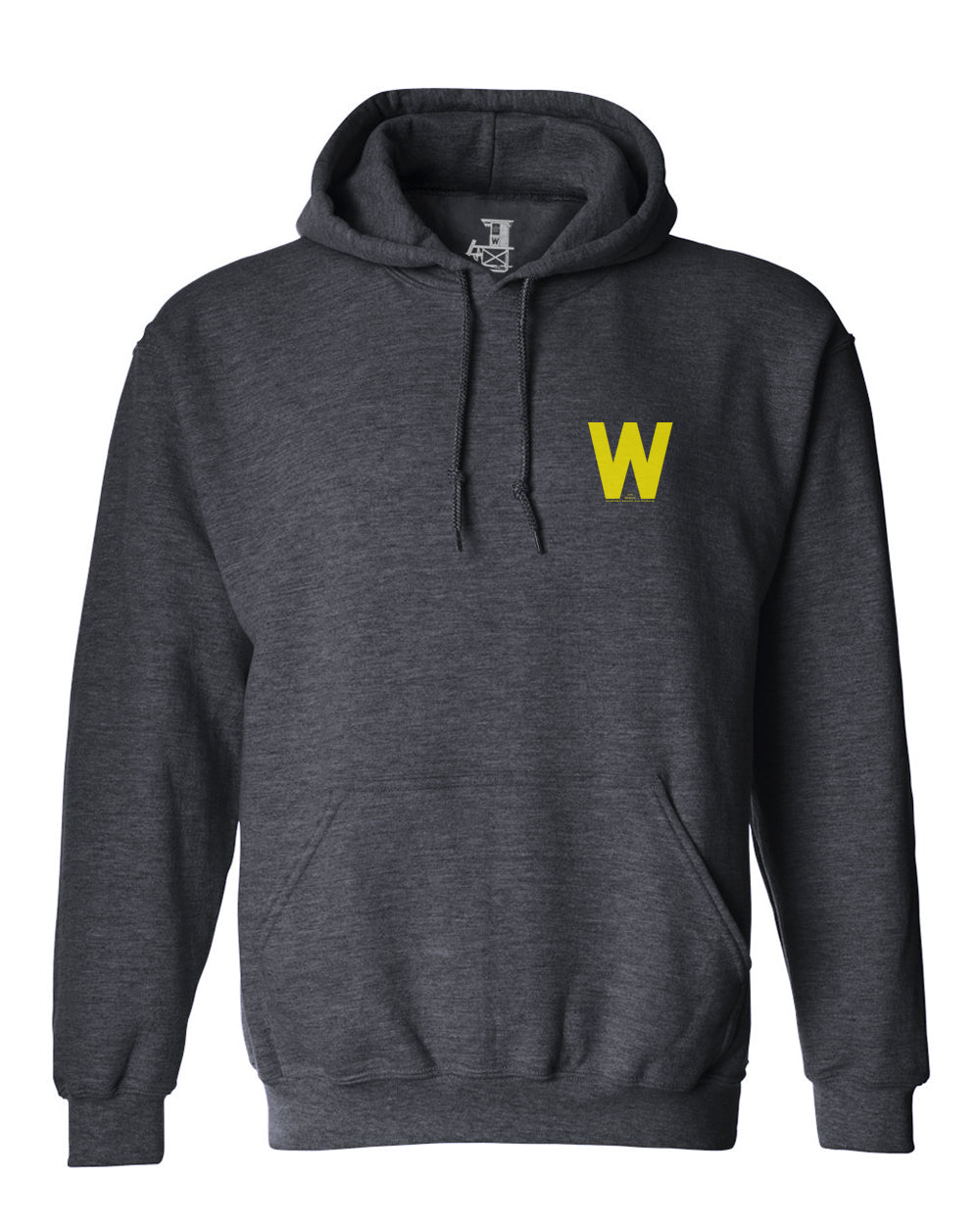 Wedge Tower Hoodie - Dark Grey