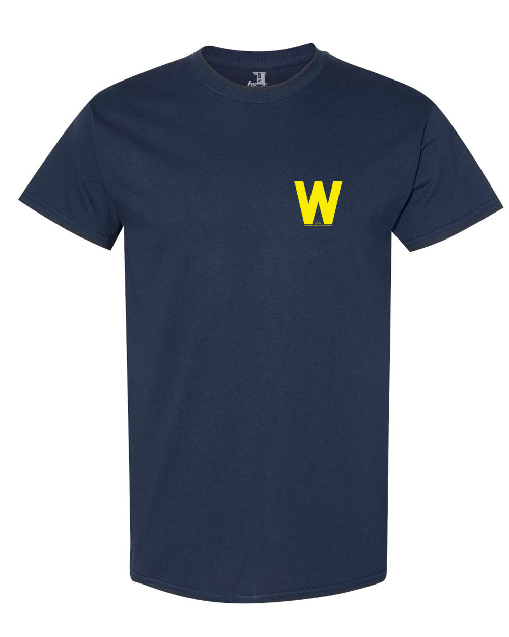 Wedge Tower Short Sleeve Tee - Navy